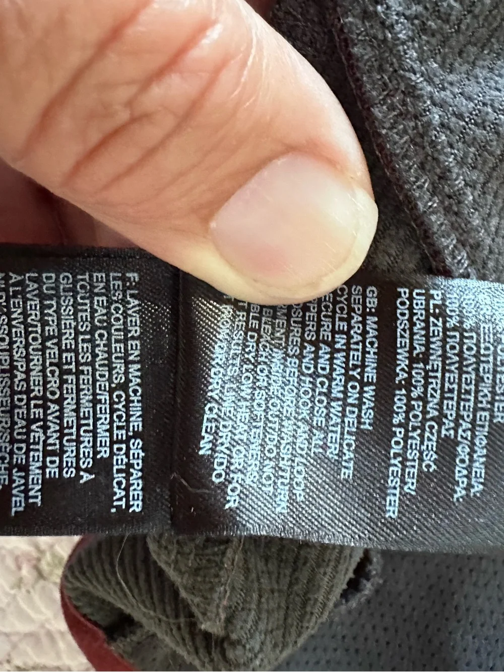 The North Face zip-up medium